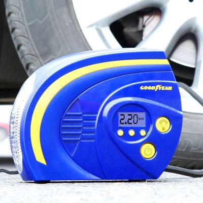 固特异（Goodyear) 车载充气泵 GY-2504 数显 预设胎压 车轮胎 足球 电动车 摩托车用打气泵